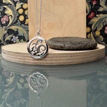 Handcrafted Scottish jewellery - Surf's Up pendant